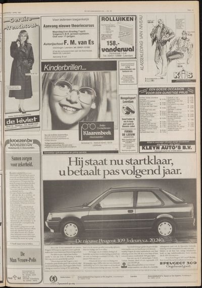 De Gecombineerde Gelderland, 1 april 1987