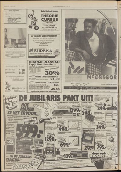 De Gecombineerde Gelderland, 1 april 1987