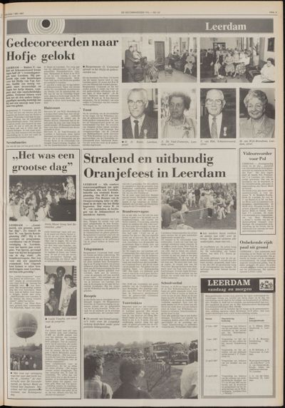 De Gecombineerde Gelderland, 1 mei 1987