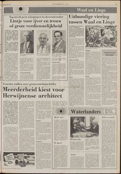 De Gecombineerde Gelderland, 1 mei 1987