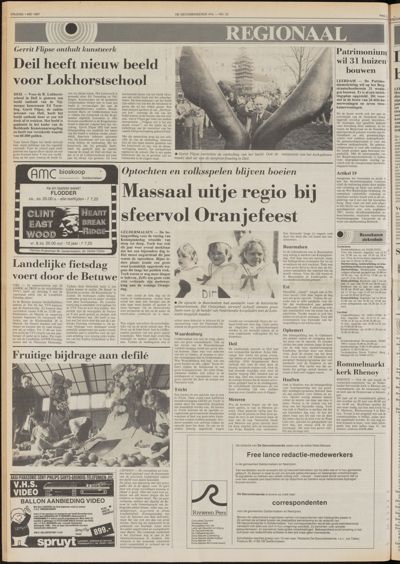 De Gecombineerde Gelderland, 1 mei 1987