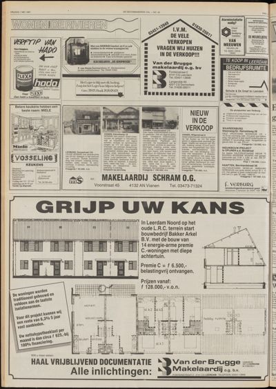 De Gecombineerde Gelderland, 1 mei 1987