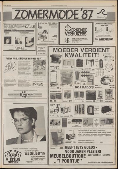 De Gecombineerde Gelderland, 1 mei 1987