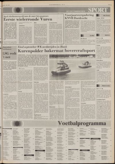 De Gecombineerde Gelderland, 1 mei 1987
