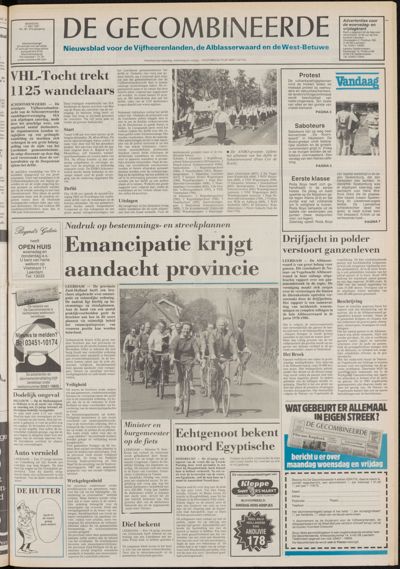De Gecombineerde Gelderland, 11 mei 1987