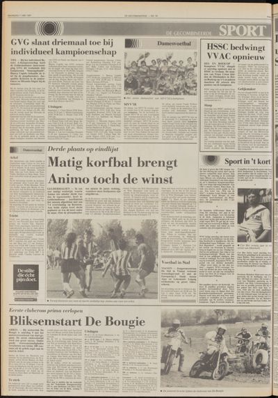 De Gecombineerde Gelderland, 11 mei 1987