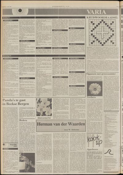 De Gecombineerde Gelderland, 1 juni 1987