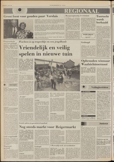 De Gecombineerde Gelderland, 1 juni 1987
