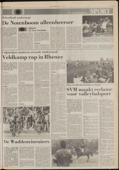 De Gecombineerde Gelderland, 1 juni 1987