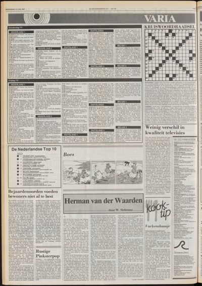 De Gecombineerde Gelderland, 10 juni 1987