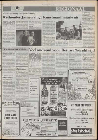 De Gecombineerde Gelderland, 10 juni 1987