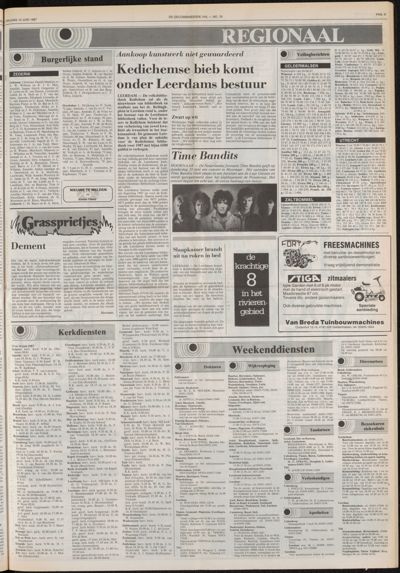 De Gecombineerde Gelderland, 12 juni 1987