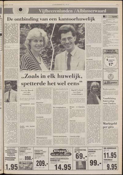 De Gecombineerde Gelderland, 1 juli 1987