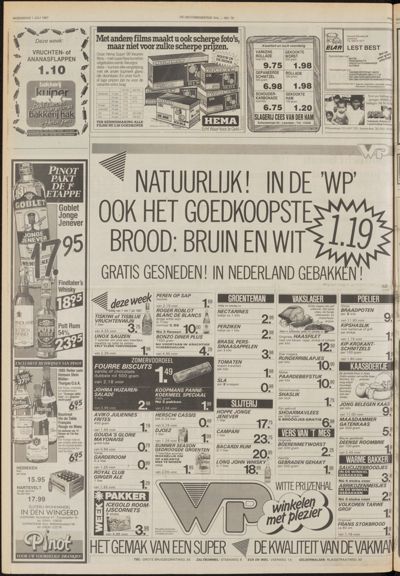 De Gecombineerde Gelderland, 1 juli 1987