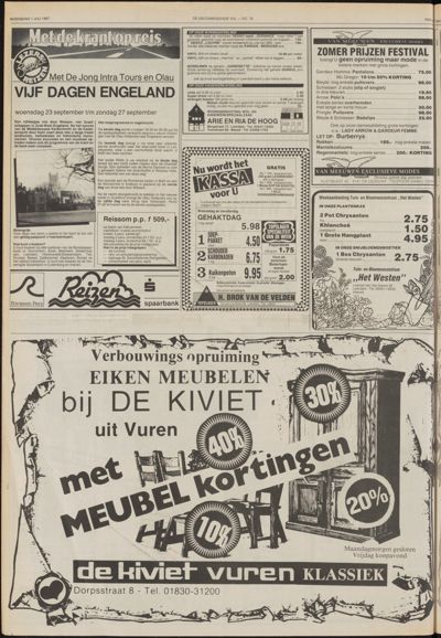 De Gecombineerde Gelderland, 1 juli 1987