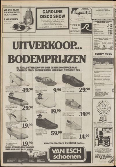 De Gecombineerde Gelderland, 1 juli 1987