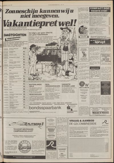 De Gecombineerde Gelderland, 1 juli 1987