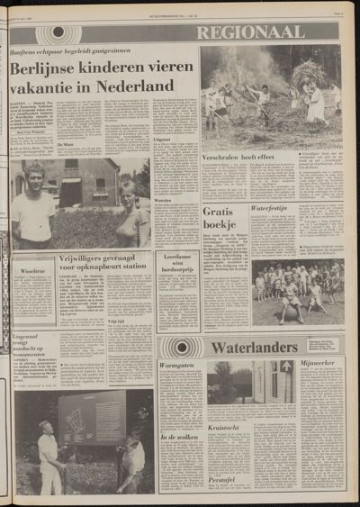 De Gecombineerde Gelderland, 10 juli 1987