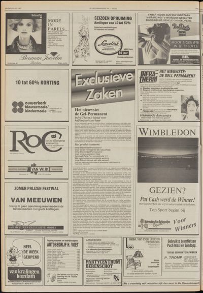 De Gecombineerde Gelderland, 10 juli 1987