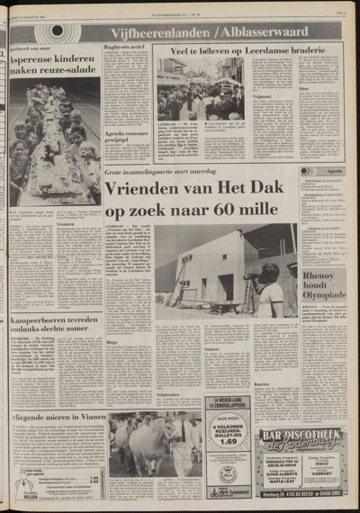 De Gecombineerde Gelderland, 12 augustus 1987