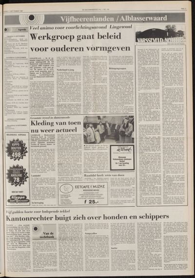 De Gecombineerde Gelderland, 11 september 1987