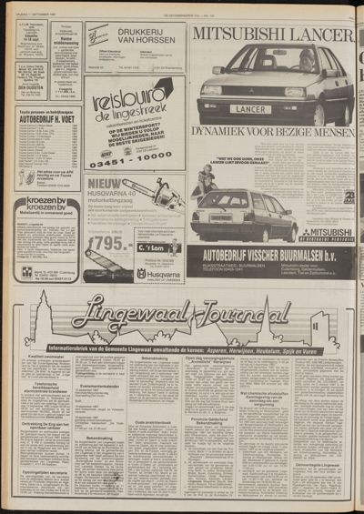 De Gecombineerde Gelderland, 11 september 1987