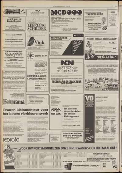 De Gecombineerde Gelderland, 11 september 1987