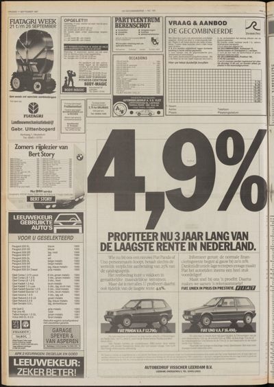 De Gecombineerde Gelderland, 11 september 1987