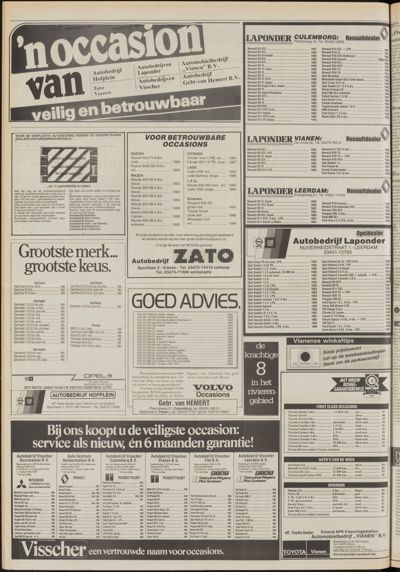 De Gecombineerde Gelderland, 11 september 1987