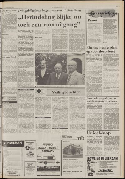 De Gecombineerde Gelderland, 11 september 1987