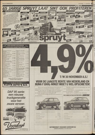 De Gecombineerde Gelderland, 11 november 1987