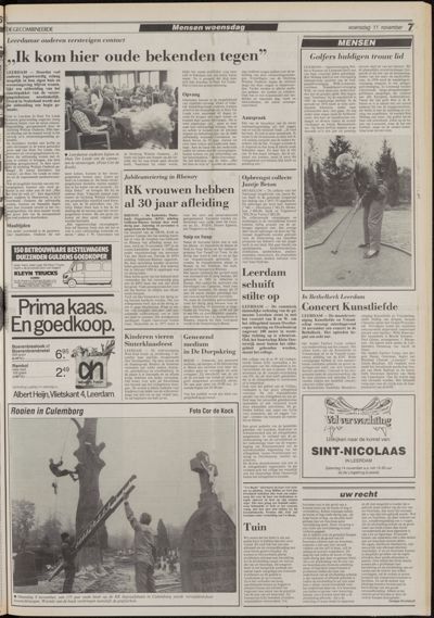 De Gecombineerde Gelderland, 11 november 1987