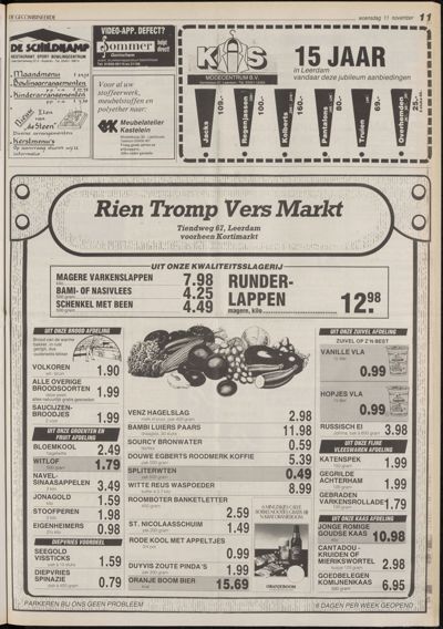 De Gecombineerde Gelderland, 11 november 1987