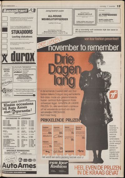 De Gecombineerde Gelderland, 11 november 1987