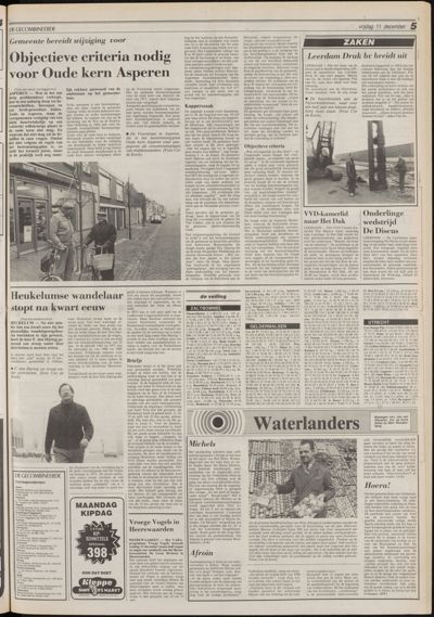 De Gecombineerde Gelderland, 11 december 1987