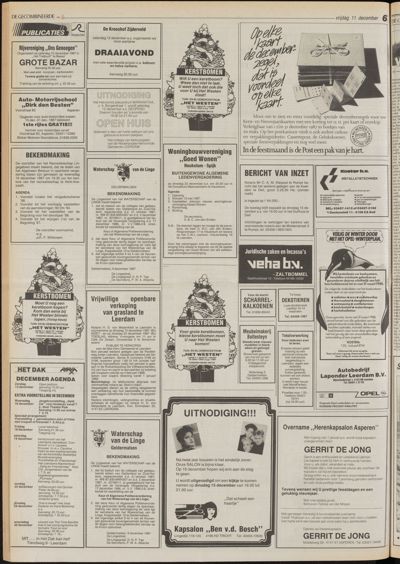 De Gecombineerde Gelderland, 11 december 1987