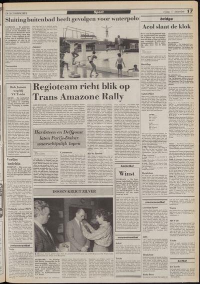 De Gecombineerde Gelderland, 11 december 1987
