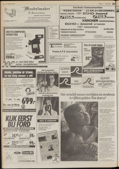 De Gecombineerde Gelderland, 11 december 1987