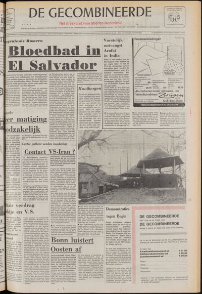 De Gecombineerde Midden Nederland, 1 april 1980