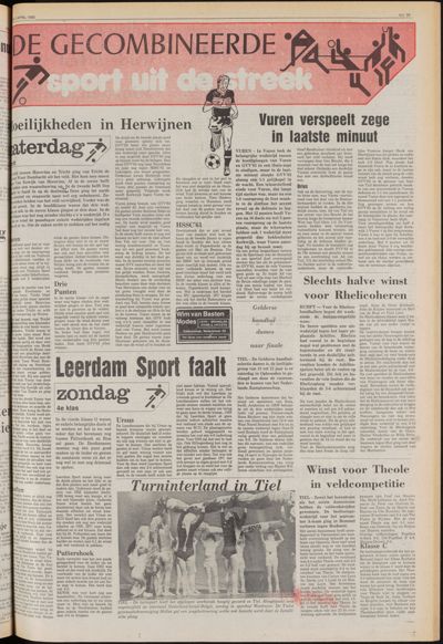 De Gecombineerde Midden Nederland, 1 april 1980