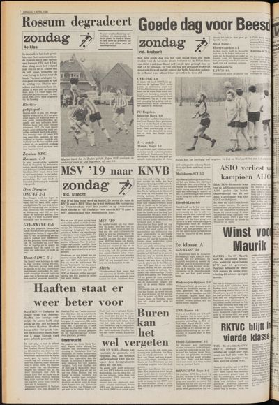 De Gecombineerde Midden Nederland, 1 april 1980