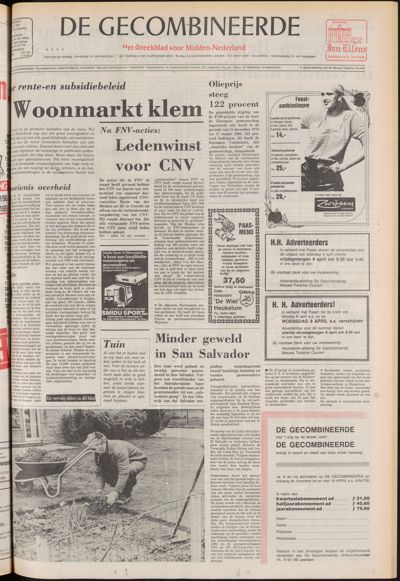 De Gecombineerde Midden Nederland, 1 april 1980