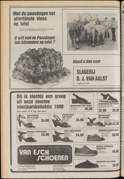 De Gecombineerde Midden Nederland, 1 april 1980