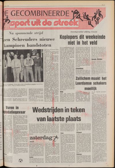 De Gecombineerde Midden Nederland, 1 april 1980