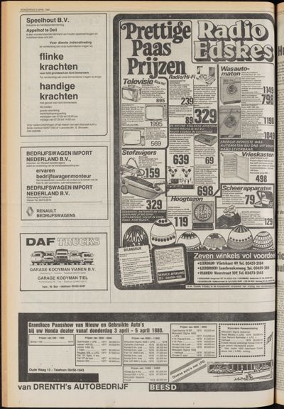 De Gecombineerde Midden Nederland, 1 april 1980