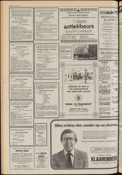 De Gecombineerde Midden Nederland, 1 april 1980