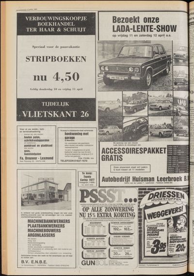 De Gecombineerde Midden Nederland, 10 april 1980
