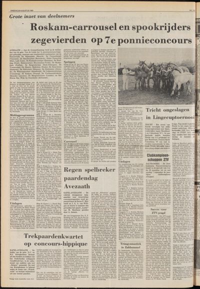 De Gecombineerde Midden Nederland, 26 augustus 1980