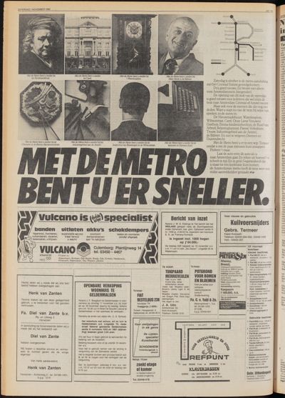 De Gecombineerde Midden Nederland, 1 november 1980