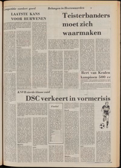 De Gecombineerde Midden Nederland, 1 november 1980